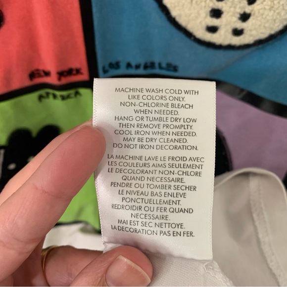 Ron Bass Men’s Villian Mask T Shirt Pop Art Textured Mixed Media Size X Large - Picture 7 of 11